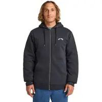 Billabong Arch Sherpa Hettegenser med glidelås svart