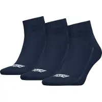 Levi's Sokker - 3-pack - Mid Cut - Navy - - 39/42 - Sokker