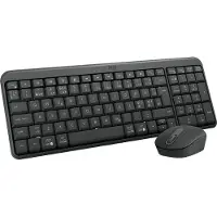 Logitech MK250 Compact Bluetooth Wireless Combo - Tastatur & Mussett - Nordisk - Svart
