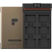 Polar Pro Slate II, 18 kort, CFexpress Type A, MicroSD (TransFlash), SD, Aluminium, Termoplastisk elastomer (TPE), Sand, Krasjsikker, Skittbestandig, Sjokkresistent, 84 mm