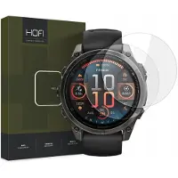 Hofi Garmin Fenix 8 Premium Pro+ Beskyttelsesglass - 51mm - 2 Stk. - Klar