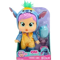Cry Babies Loving Care Stitch, Babydukke, Hunkjønn, 1,5 år, Gutt/Jente, 265 mm, 360 g