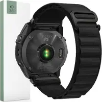 Tech-Protect Garmin Fenix 3 / 5X / 3HR / 5X Plus / 6X / 6X Pro / 7X Nylon Pro Black-armbånd