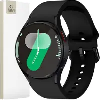 TechProtection Armbånd Samsung Galaxy Watch 4 / 5 / 5 Pro / 6 / 7 / FE silikon svart
