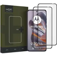Hofi Motorola Edge 50 Neo/60 Neo Premium Pro+ Beskyttelsesglass - 2 Stk. - Svart Kant