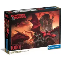 Clementoni Puslespil Dungeons & Dragons, 1000 brikker