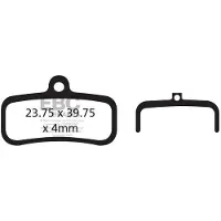 EBC Cfa493r Shimano Saint Br640/821 Skivebremseklosser