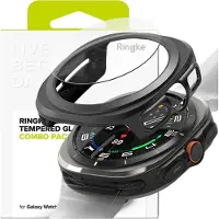 Ringke Slim & herdet glassdeksel + glassett for Samsung Galaxy Watch Ultra 47mm - Svart