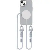 Tech-Protect MagNecklace MagSafe iPhone 15-etui - grå