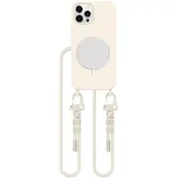 Tech-Protect MagNecklace MagSafe-etui for iPhone 12 / 12 Pro - Beige