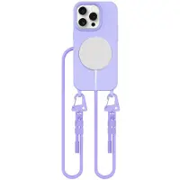 Tech-Protect MagNecklace MagSafe iPhone 14 Pro-etui - Lavendel