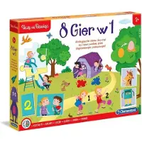 Clementoni pedagogisk spillsett 8-i-1