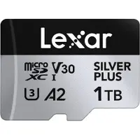 Lexar 1TB microSDXC Professional SILVER Plus UHS-I A2 V30 U3 4K