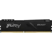 Kingston FURY Beast - DDR4 - modul - 16 GB - DIMM 288-pin - 3200 MHz / PC4-25600 - CL16 - 1.35 V - ikke-bufret - ikke-ECC - svart