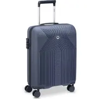 Delsey Carrefour 3219110509359, Tralle, Hard overflate, Blå, Polypropylen (PP), 4 hjul, Rullehjul