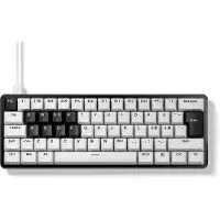 Pulsar PCMK 3 HE 60 (ISO) - Gamingtastatur - Uten numpad - Nordisk - Hvit