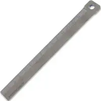 Titaner Titanium Dual-sided Ruler Metric & Inch