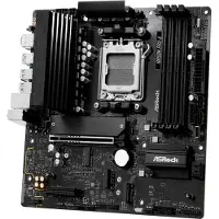 Asrock B850M Pro-A - Hovedkort - micro ATX - Socket AM5 - AMD B850 Chipset - USB 3.2 Gen 2, USB-C 3.2 Gen2, USB 3.2 Gen 1 - 2.5 Gigabit LAN - innbygd grafikk (CPU kreves) - HD-lyd (8-kanalers)