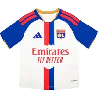 Adidas Olympique De Lyon 26/27 Jersey Hjem Junior T-skjorte Med Korte Ermer