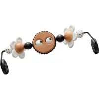 BabyBjörn Googly Eyes leketøy for sitteren, svart og hvit
