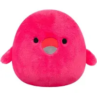 Squishmallows Kosedyr - 40 cm - Fuzz A Mallows Cookie Flamingo - - OneSize - Kosedyr