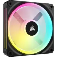 Corsair iCUE LINK QX120 RGB - Innsats med vifte - med temperatursensor - 120 mm - svart