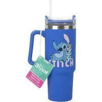 Paladone ABYstyle DISNEY Classics Stitch Blue Leakproof Cup with Straw | 900 ml