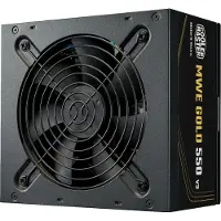Cooler Master MWE Gold V3 ATX 3.1 Non-Modular, 550 W, 100 - 240 V, 50/60 hz, 4 - 8 A, Aktiv, 120 W