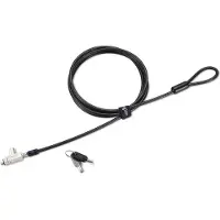 Kensington N17 Keyed Laptop Lock for Wedge Shaped Slots - Sikkerhetskabellås - 1.83 m