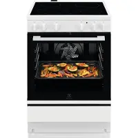 Electrolux 500 SurroundCook Elektrisk stekovn Keramisk topp 60x60 cm AquaClean-emalje LKR64000NW