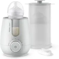 Philips AVENT 2-in-1 Warmer & Sterilizer SCF359/20 Førsteklasses, Slår seg automatisk av, AC, Hvit