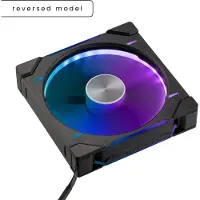 Phanteks PH-F140D30 - Kabinettvifte - revers - 140 mm - svart