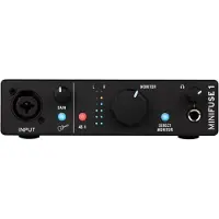 Arturia MiniFuse 1 USB Lydgrensesnitt Svart