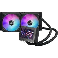 Asus ROG RYUJIN III 240 ARGB - Væskekjølesystem for prosessor - med LCD-skjerm - (for: LGA115x Socket, LGA1200, LGA1700, AM4, AM5) - kobber - 120 mm