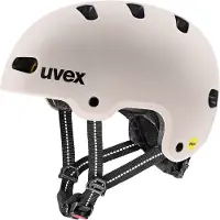 Uvex Kid 4 Style MIPS barnehjelm til sykkel | warm grey matt