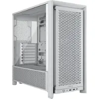 Corsair FRAME 4000D RS (3 white fans) - Kabinett - Miditower - Hvit
