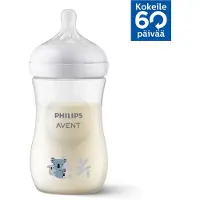 Philips Babyflaske - Natural Svar - 260 ml - Klar - - OneSize - Babyflaske