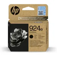 HP 924e EvoMore - Svart - original - blekkpatron - for Officejet Pro 8130e