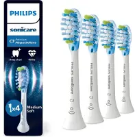 Philips Sonicare C3 Premium plakkforsvar tannbørstehoder – hvite – 4-pakning