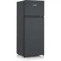 Severin DT 8762 kombiskap 206 L energiklasse E, svart