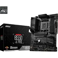 MSI B550-A PRO - Hovedkort - ATX - Socket AM4 - AMD B550 Chipset - USB-C Gen2, USB-C Gen1, USB 3.2 Gen 1, USB 3.2 Gen 2 - Gigabit LAN - innbygd gra...