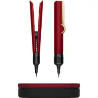 Dyson Airstrait Styler - Red Velvet/Gold