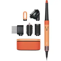 Dyson Airwrap i.d. multistyler og hårføner – Curly+Coily (Ceramic apricot/Topaz)