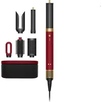 Dyson Airwrap Co-anda2x multi-styler og hårføner - Straight+Wavy (Red Velvet/Gold)