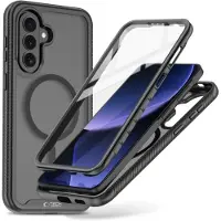 Tech-Protect Defense MagSafe-deksel til Samsung Galaxy A57 5G - sort