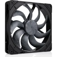 Noctua NF-A14x25 G2 PWM chromax.black - Kabinettvifte - 140mm - Svart