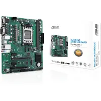 Asus Pro A620M-C-CSM - Hovedkort - micro ATX - Socket AM5 - AMD B650 Chipset - USB 3.2 Gen 2, USB-C 3.2 Gen2, USB 3.2 Gen 1 - Gigabit LAN - innbygd...