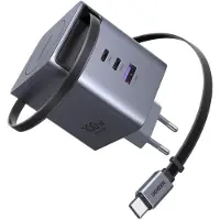 UGREEN 100w Gan Usb-a-og Usb-c-vegglader