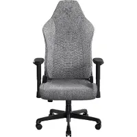 Razer Iskur V2 X - Spillestol - ergonomisk - armlener - T-formet - tipping - roterende - lysegrå