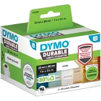 Dymo LabelWriter Durable hylleetiketter 25mm x 89mm